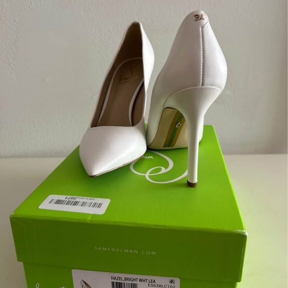 Sam Edelman White Pumps S10 - Picture 3 of 4